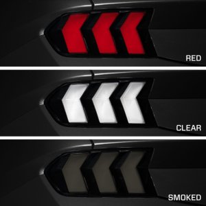Ford Mustang Tail Lights - Rear - FORM Lighting - Sequential LED - `15-`23